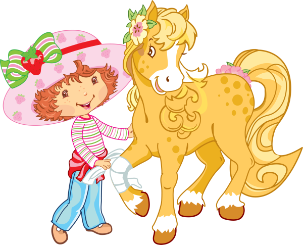 Цветные лошадки для детей