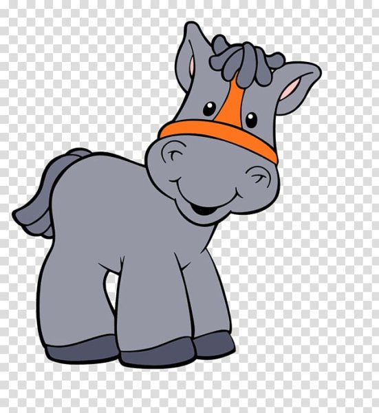 Лошадки детские мультяшные