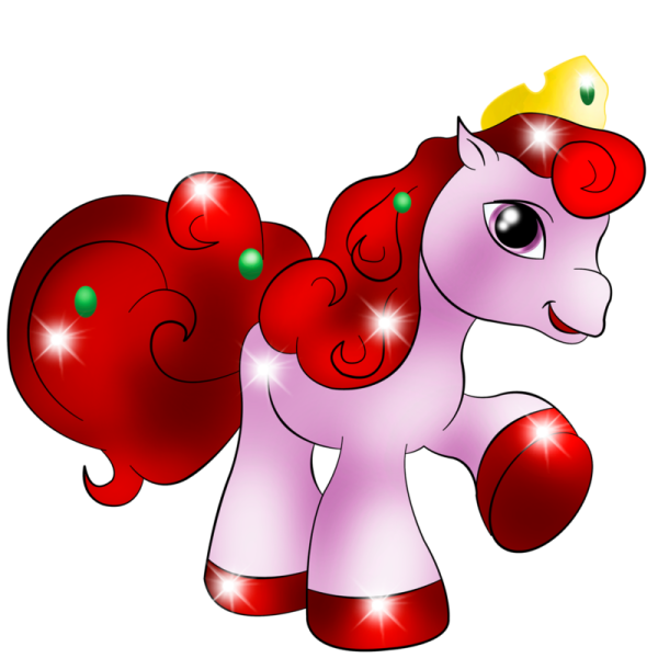 Лошадка мультяшная