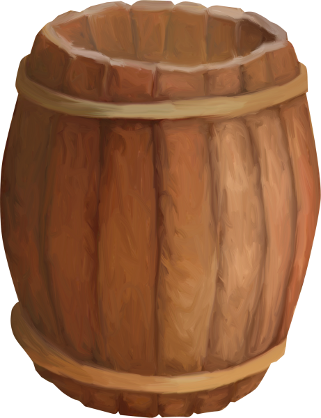 Кадка на прозрачном фоне