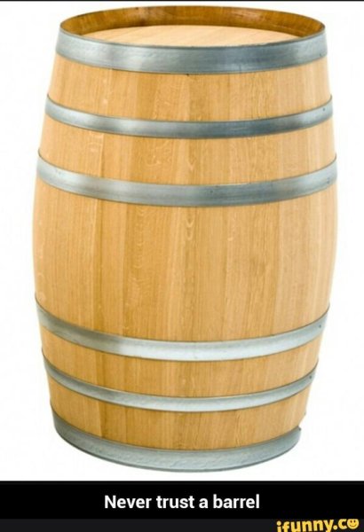 Прозрачные бочки