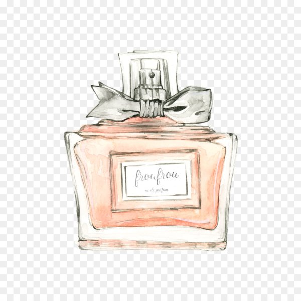 Духи акварель