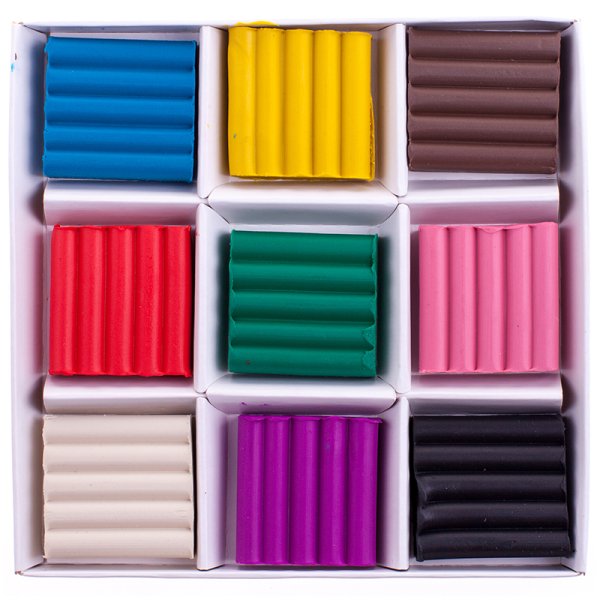 Пластилин гамма брусочки