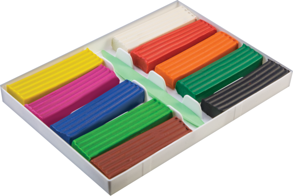 Пластилин Луч Люкс 10 цв