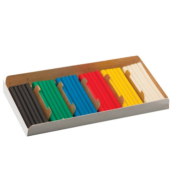 Пластилин Пифагор 6 цветов