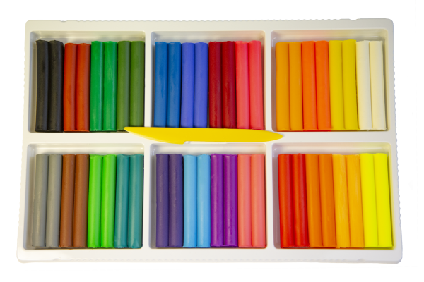 Восковой пластилин Луч 24 цвета