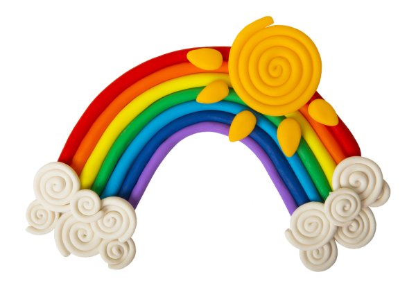 Пластилин Радуга