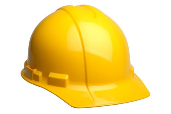 Каска желтая