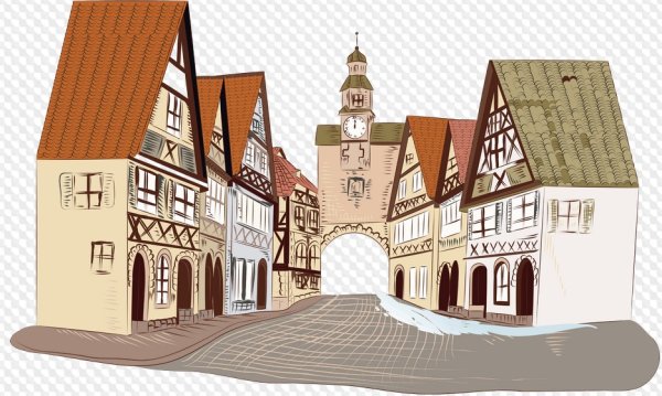 Векторные иллюстрации архитектуры