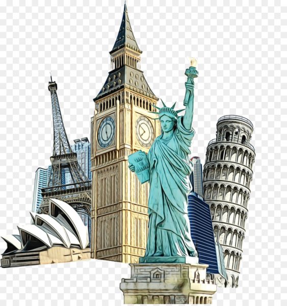 Статуя свободы и Биг Бен