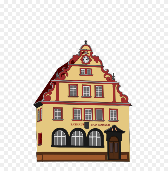 Домик мультяшный