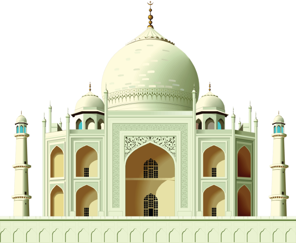 Индия Тадж Махал вектор
