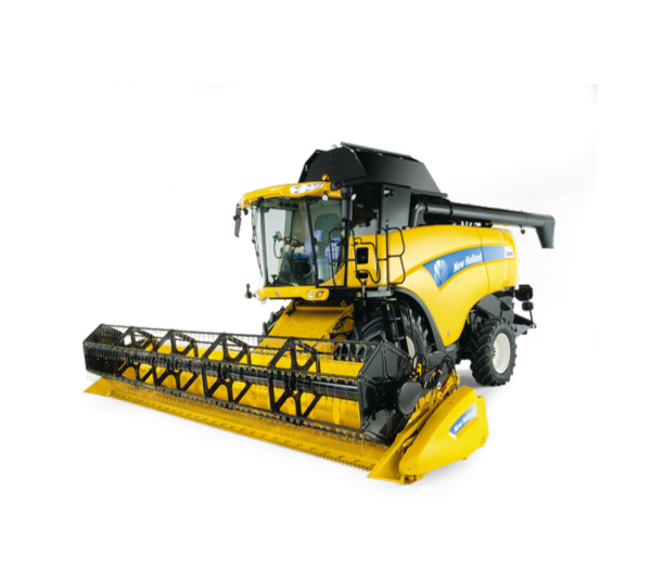 Комбайн на прозрачном фоне для детей