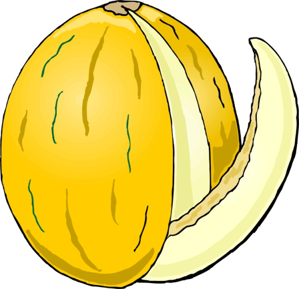 Дыня мультяшная