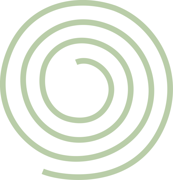 Спираль на белом фоне