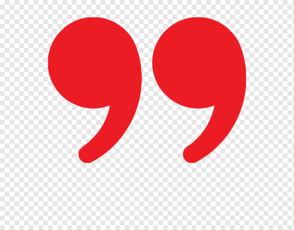 Запятая на прозрачном фоне