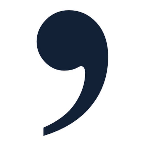 Запятая мультяшная