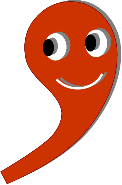 Запятая для вырезания