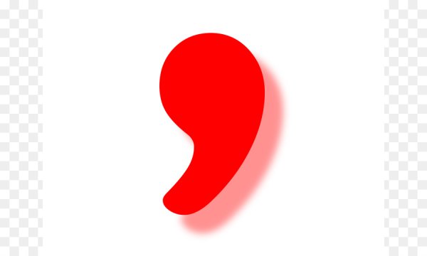 Запятая мультяшная