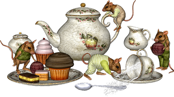 Чаепитие у мышек