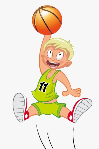 Мультяшные баскетболисты