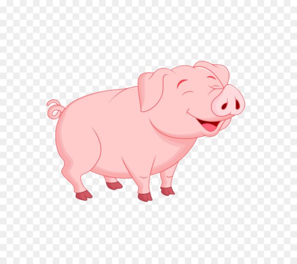 Поросенок мультяшный