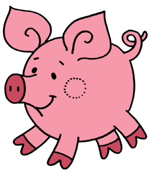 Поросенок мультяшка