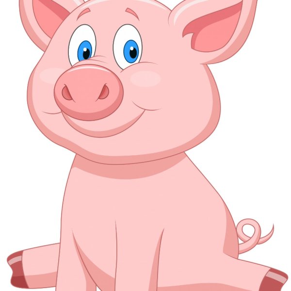 Прозрачная хрюшка