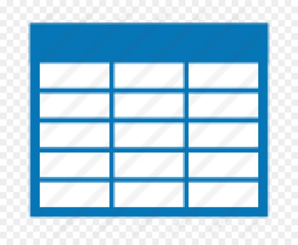 Значок таблицы