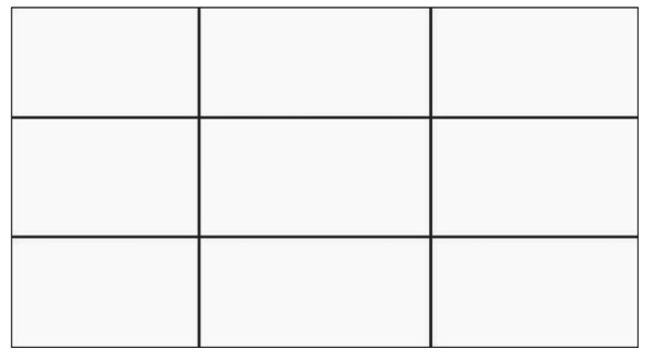 Таблица 3 на 3 пустая