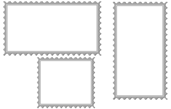 Рисование Почтовая марка
