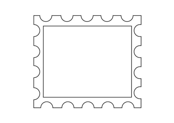 Рамка Почтовая марка