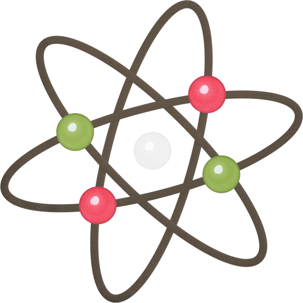 Атом без фона