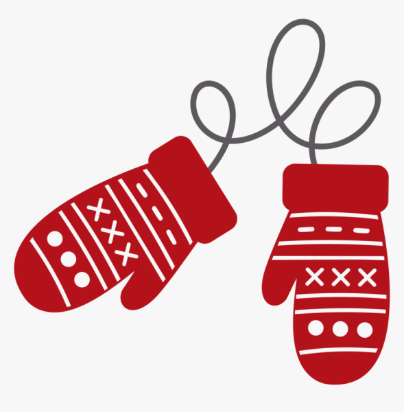 Варежки без фона