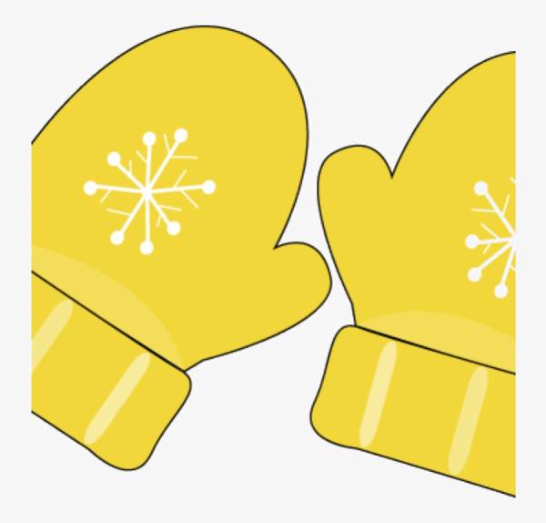 Варежки для печати