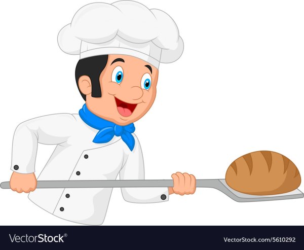 Пекарь иллюстрация