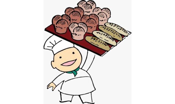 Пекарь иллюстрация