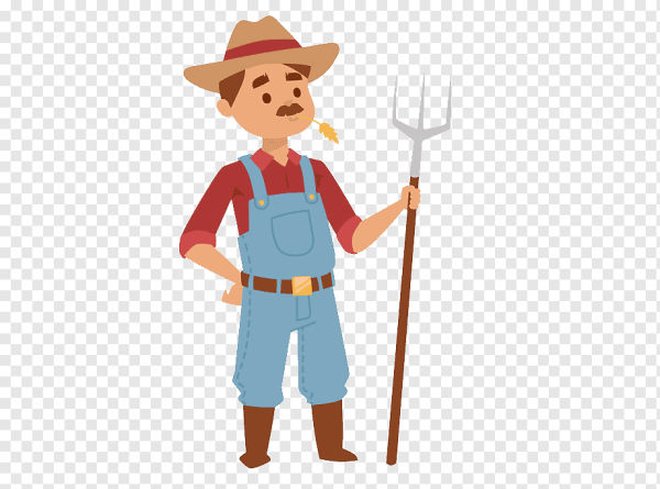 Фермер мультяшный