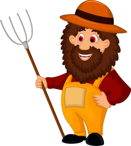 Фермер мультяшка