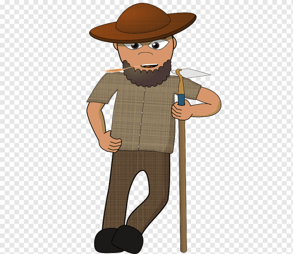 Фермер в полный рост