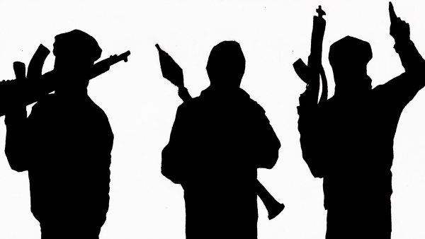 Терроризм силуэт