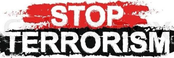 Надпись стоп терроризм