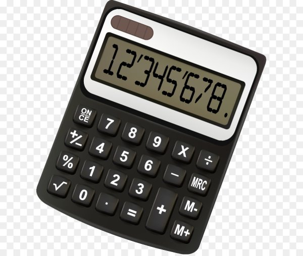 Калькулятор на прозрачном фоне