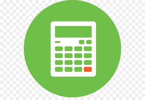 Клипарт на прозрачном калькулятор