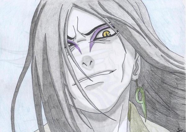 Орочимару Наруто скетч