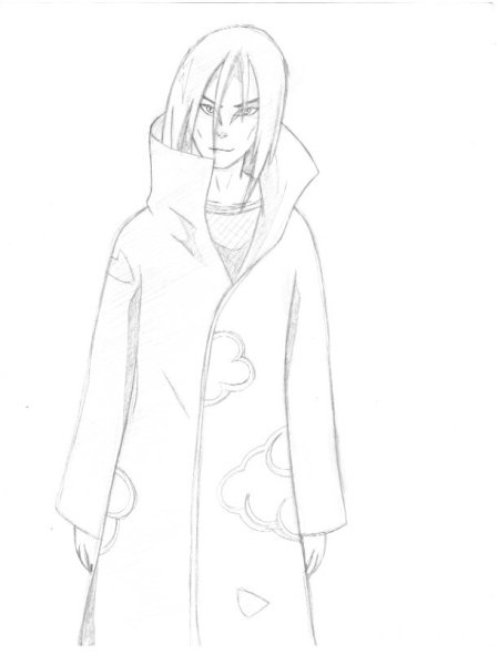 Орочимару в полный рост Акацуки