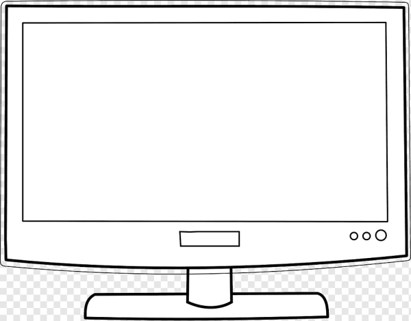 Нарисованный телевизор