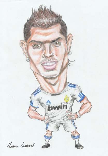 Мультяшный. Криштьяно. Роналдо