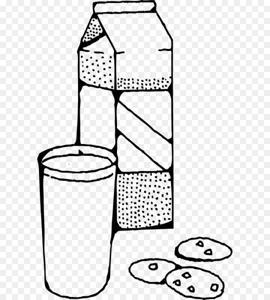 Пакет молока на белом фоне