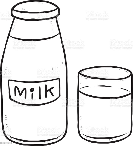 Пакет сока раскраска